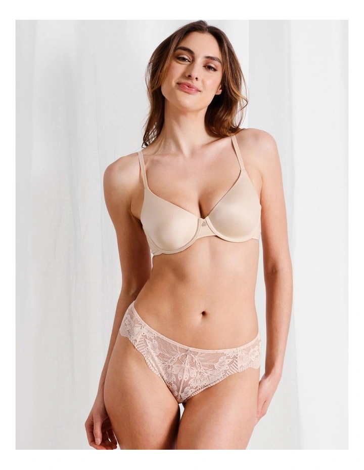 Pure Comfort Contour T-shirt Bra in Beige image 2