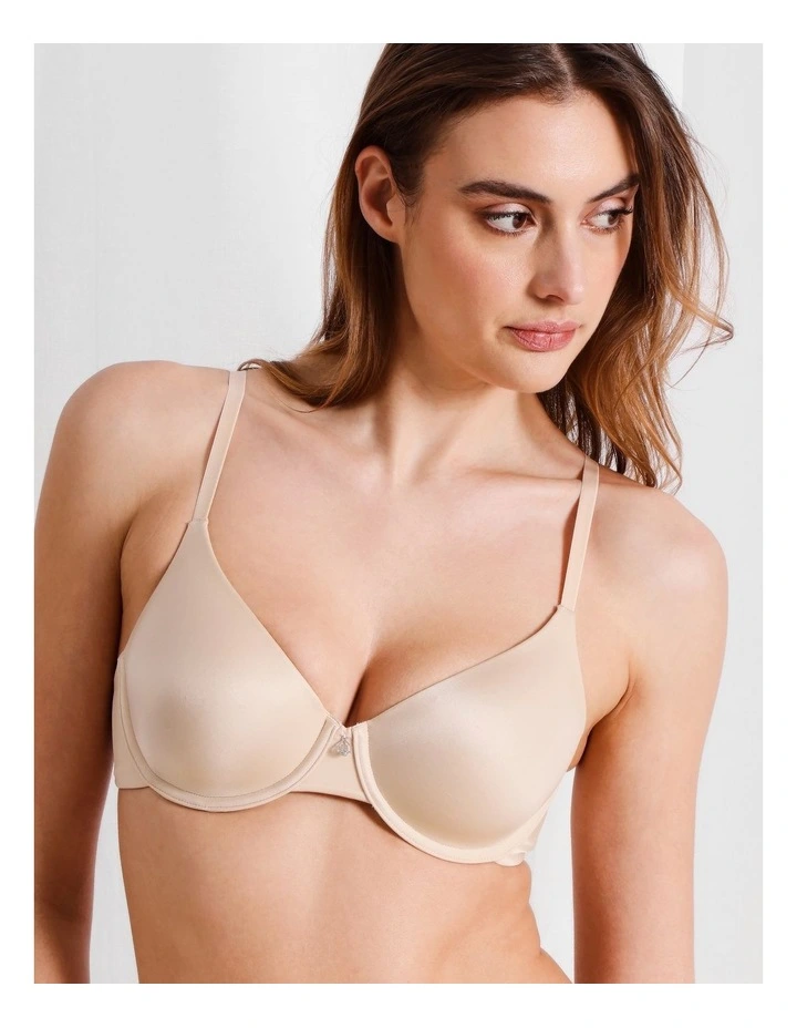 Pure Comfort Contour T-shirt Bra in Beige image 7