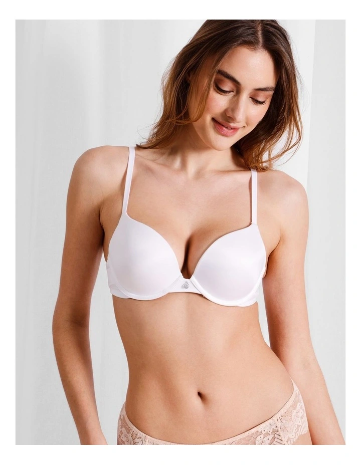 Pure Comfort Contour T-shirt Bra in White image 1