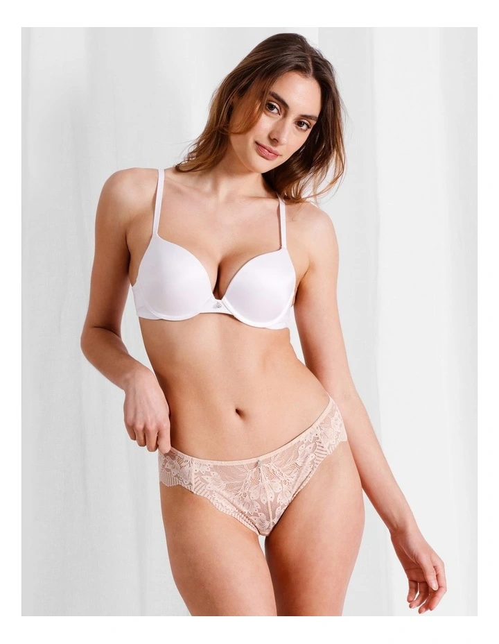 Pure Comfort Contour T-shirt Bra in White image 2