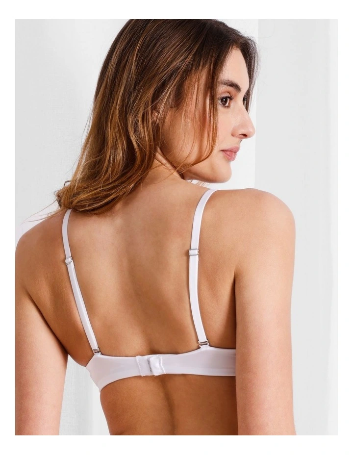 Pure Comfort Contour T-shirt Bra in White image 6