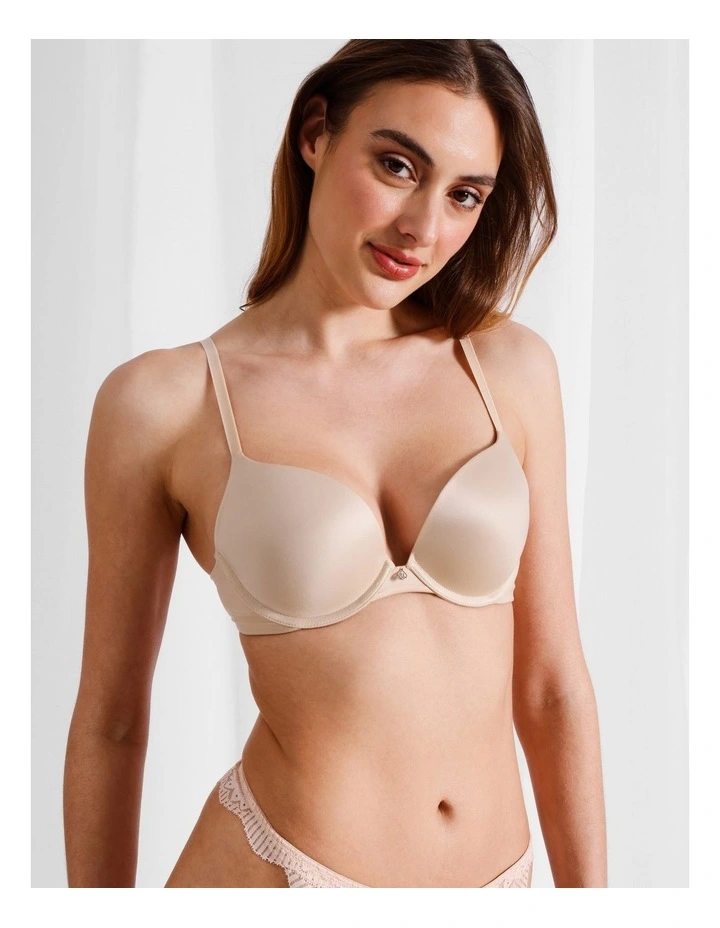 Pure Comfort Contour Push Up Bra in Beige image 4