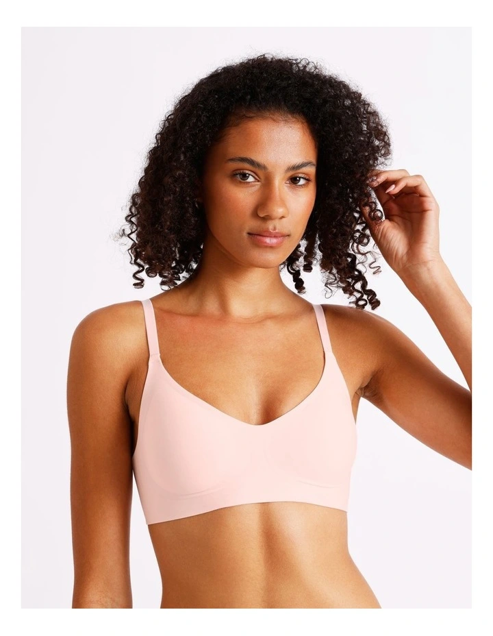 Pure Comfort Bonded Wirefree Bra in Pink image 1