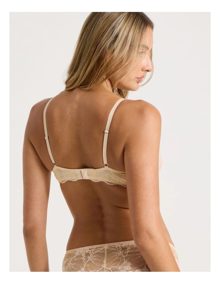 Bare Beauty Balconette Bra in Beige image 4