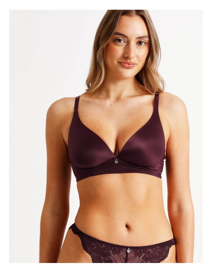 Pure Comfort Wirefree Contour in Plum image 3