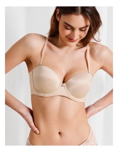 Pure Comfort Contour Strapless Bra in Beige