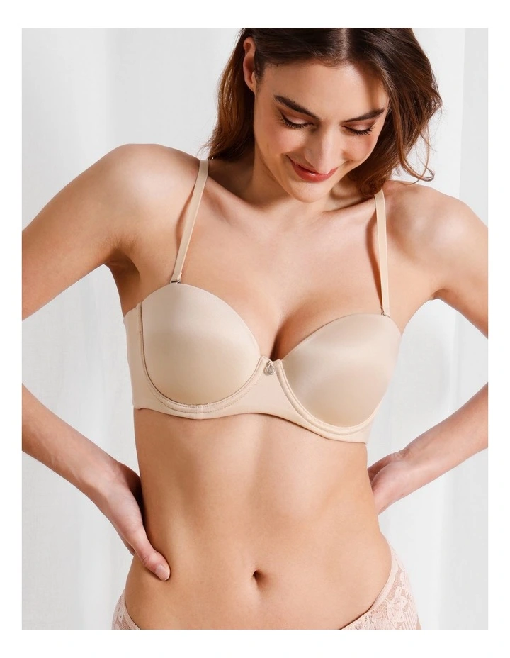 Pure Comfort Contour Strapless Bra in Beige image 1