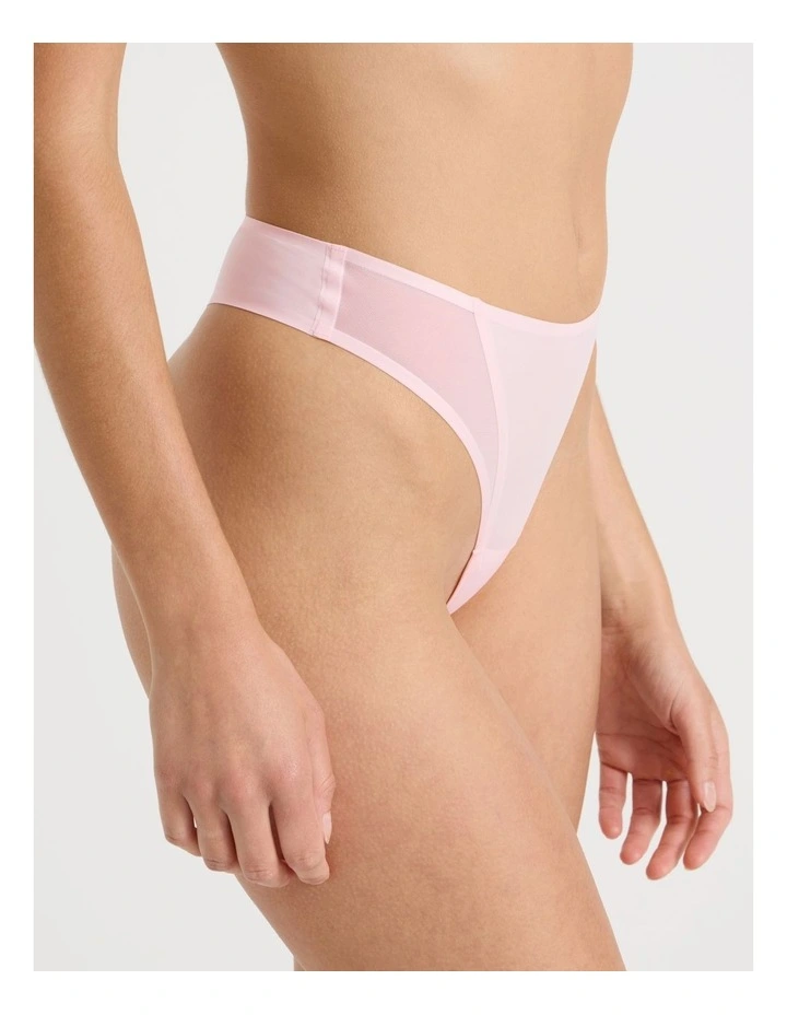 Soothe Sheer G String in Pink image 2