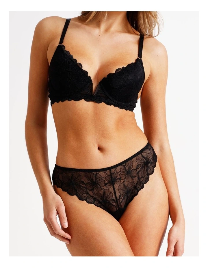 Embrace G-String in Plum image 1