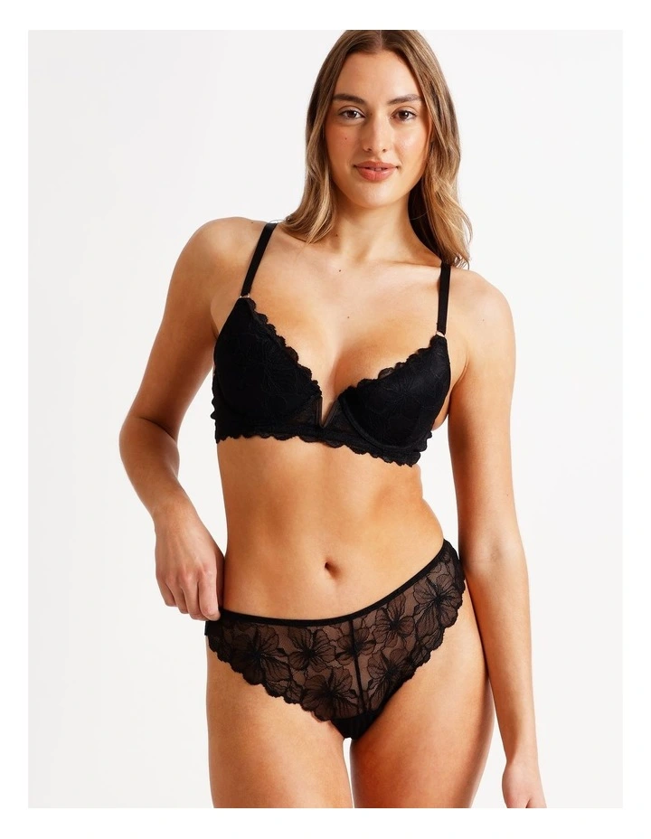 Embrace G-String in Plum image 2