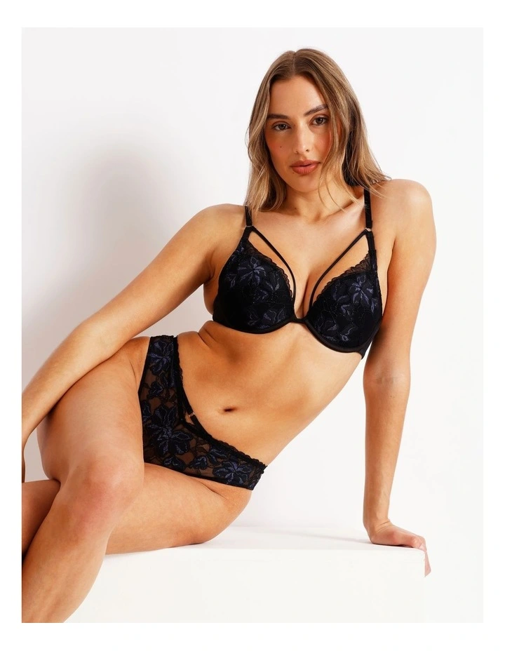 Nighttime G-String in Black image 5