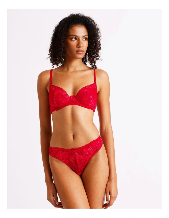 Nighttime G-String in Red image 1