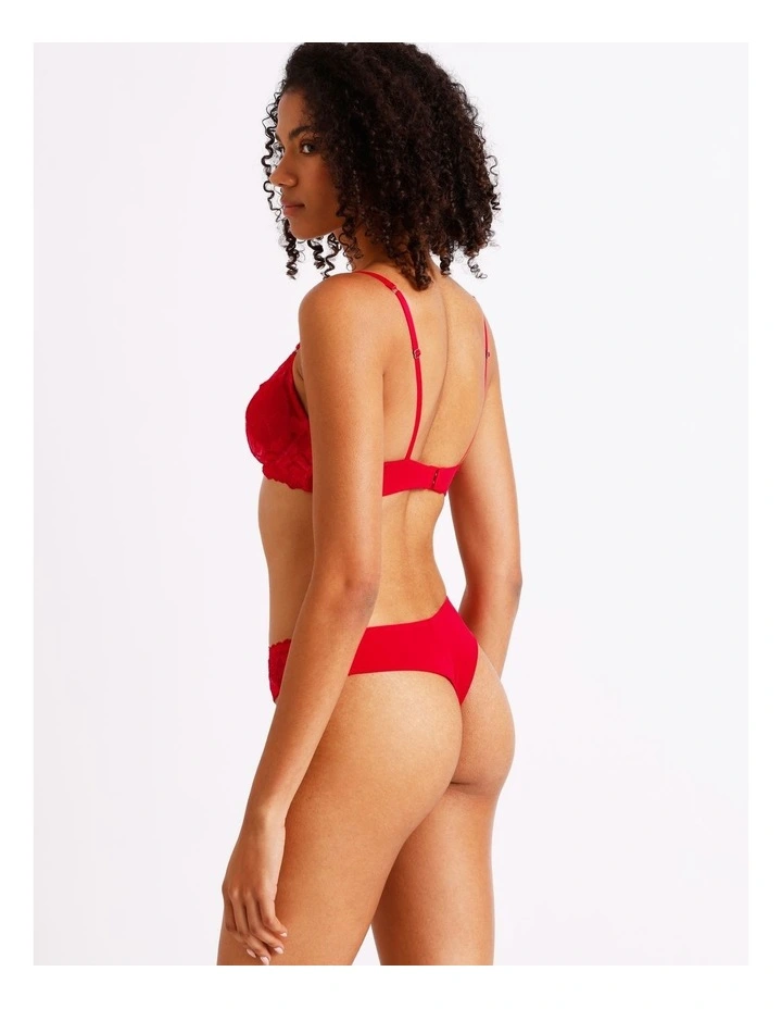 Nighttime G-String in Red image 5