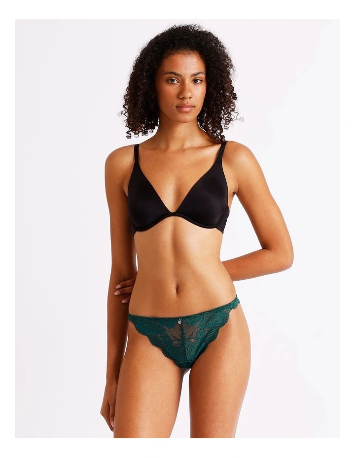 Lace Underwear G-String in Green image 2
