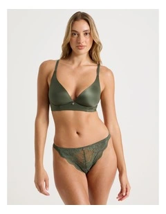 Lace Underwear G-String in Green