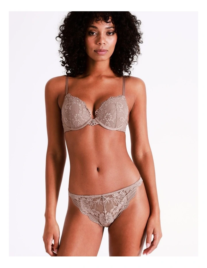 Captivate Luxe G-String in Dusty Pink image 5
