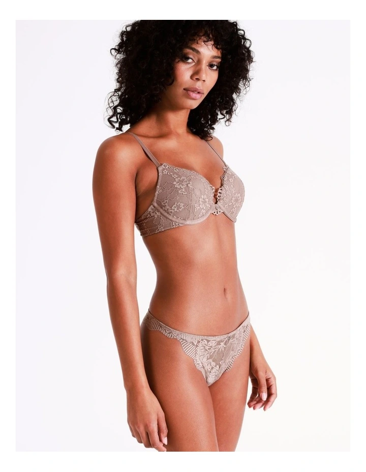 Captivate Luxe G-String in Dusty Pink image 7