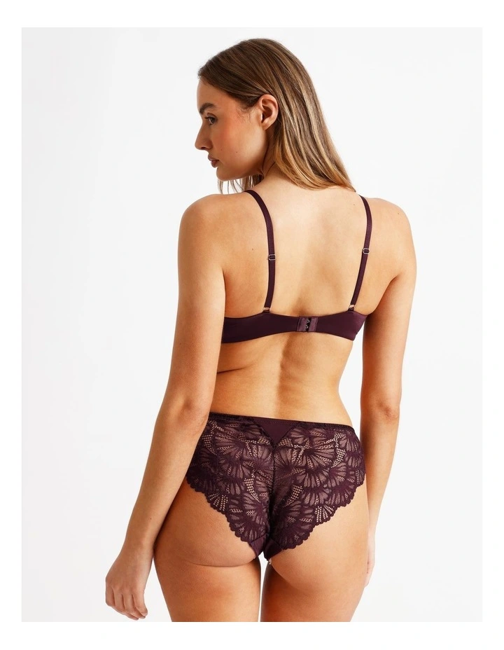 Aura Luxe Bikini in Plum image 3