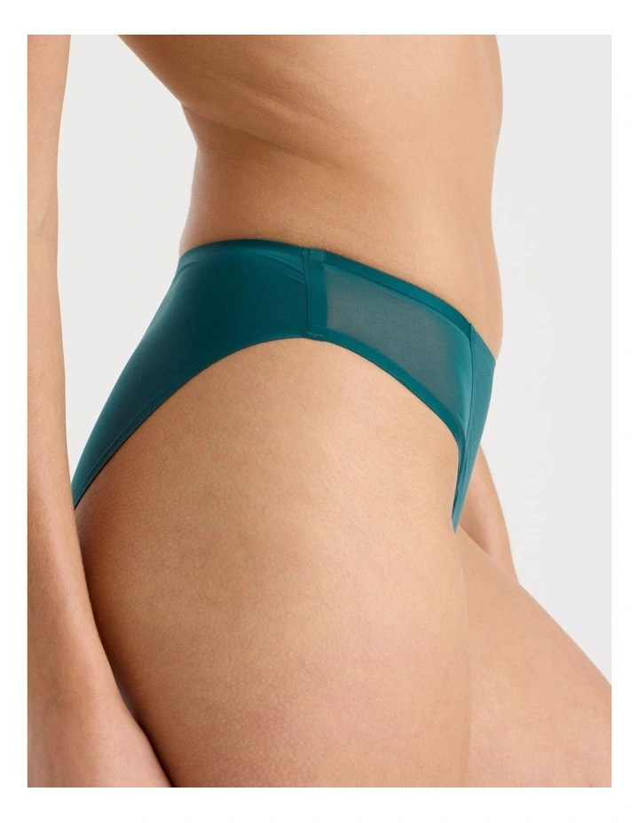 Soothe Sheer Bikini in Teal image 4