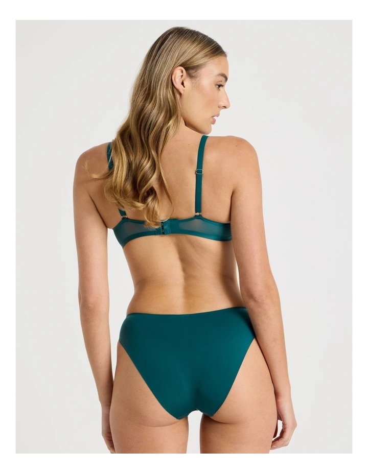 Soothe Sheer Bikini in Teal image 5