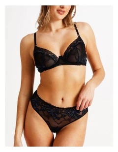 Nighttime Bikini in Black