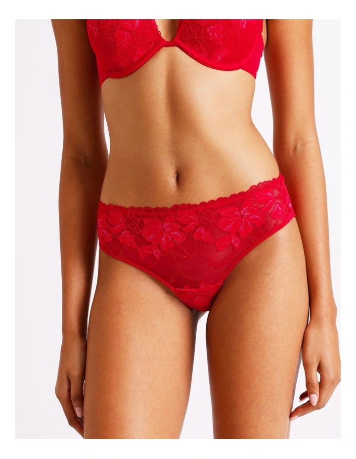 Nighttime Bikini in Red image 2