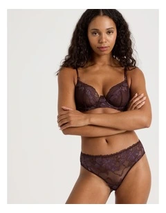 Nighttime Bikini in Dark Mauve