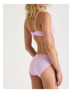 Cheeky Lace Bikini in Pink