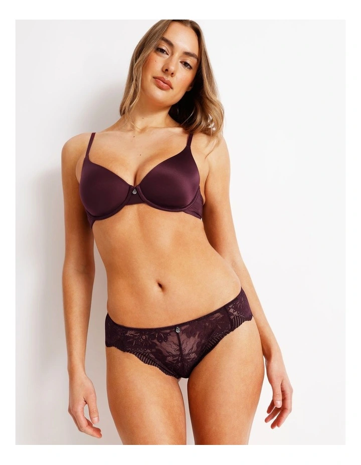 Lace Underwear Bikini in Black image 3