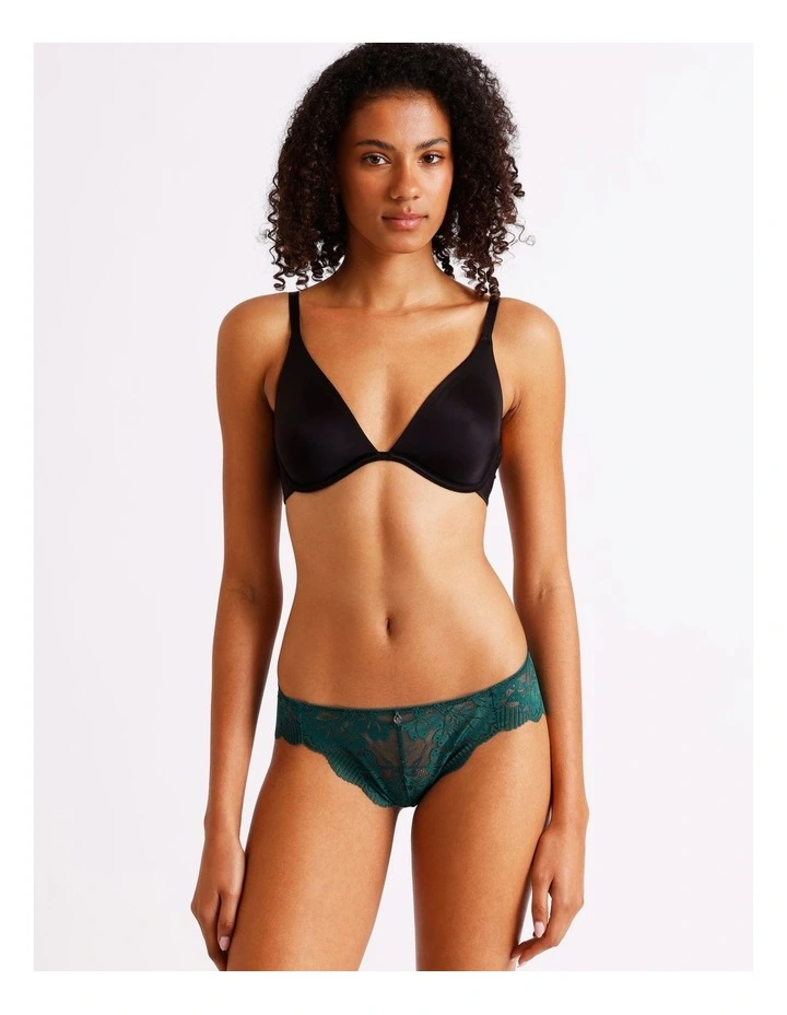 Lace Underwear Bikini in Green image 2