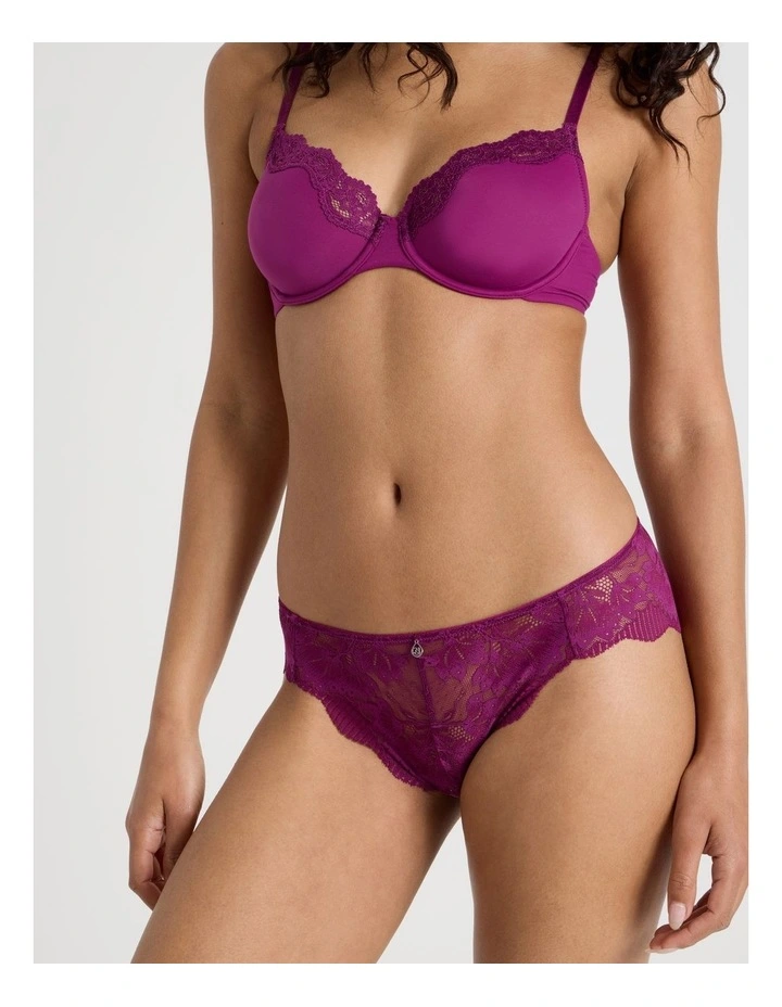 Lace Underwear Bikini in Black image 2