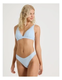 Lola Cotton Rib Hipster in Blue