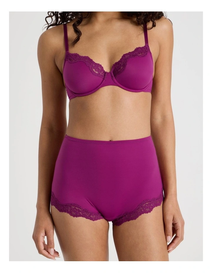 Cheeky Lace Boyshort in Purple image 2