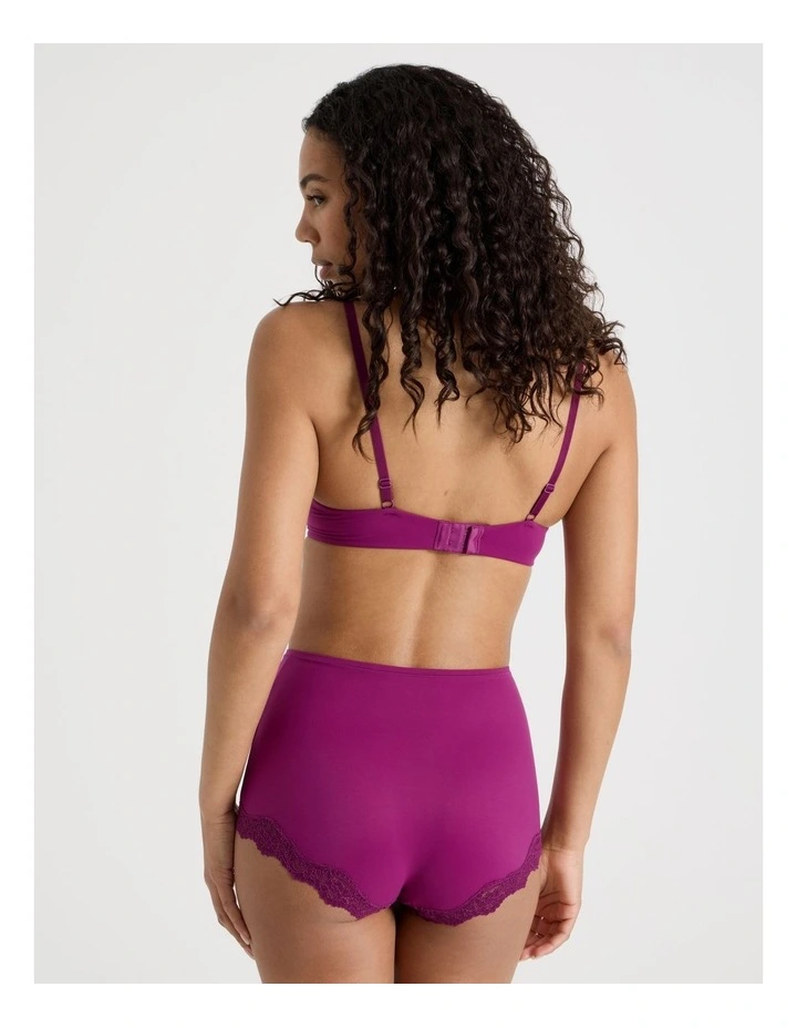 Cheeky Lace Boyshort in Purple image 6