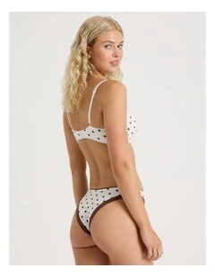 Lola Cotton Rib Brazilian in Multi