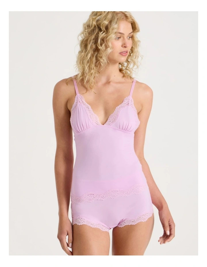 Cheeky Lace Camisole in Pink image 6