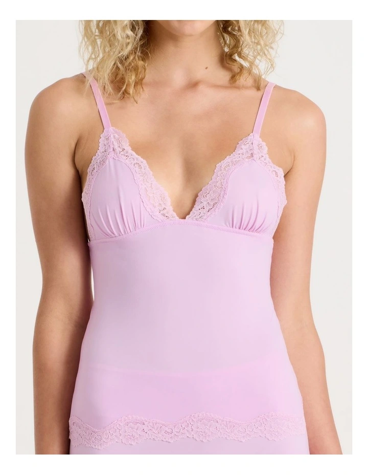 Cheeky Lace Camisole in Pink image 7