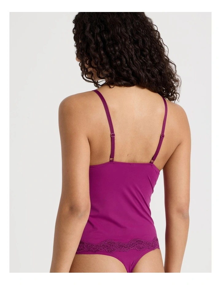 Cheeky Lace Camisole in Purple image 6