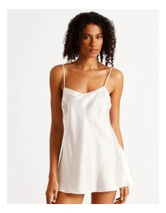 Silk Chemise in White