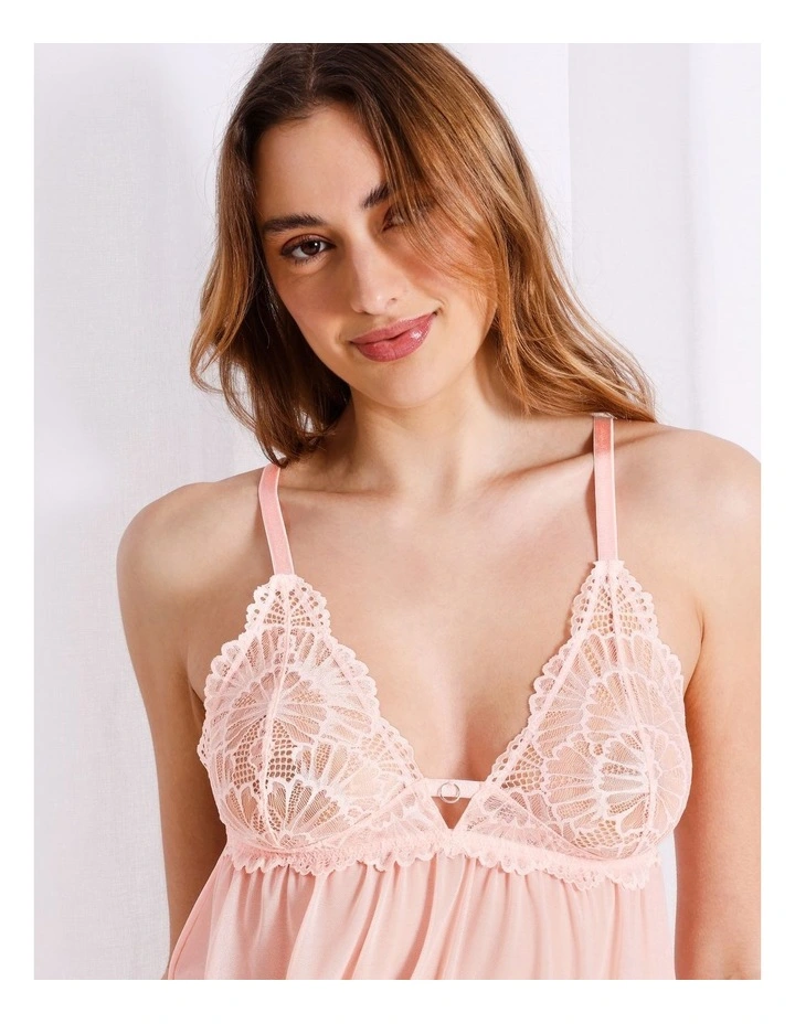 Aura Luxe Chemise in Mary's Rose image 5