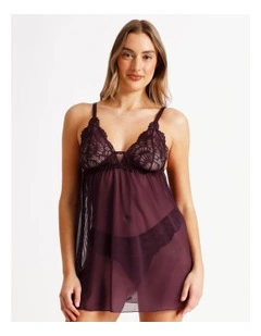 Aura Luxe Chemise in Mary's Rose