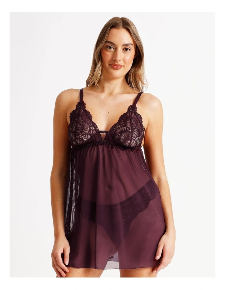 Aura Luxe Chemise in Mary's Rose image 1