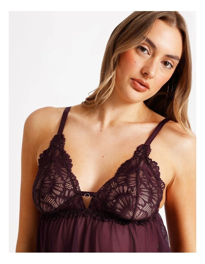 Aura Luxe Chemise in Mary's Rose image 5