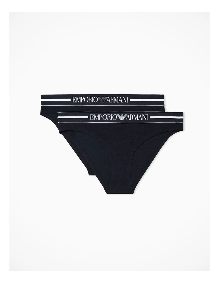 Emporio Armani 2-Pack Classic Brief- Black image 3