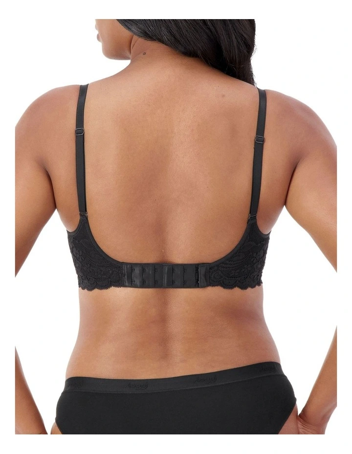Gorgeous Mama Lace Maternity Bra in Black image 4