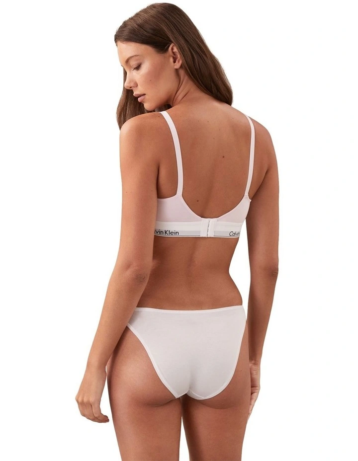 Icon Cotton Modal Maternity Lightly Lined Triangle Cradle Pink image 3