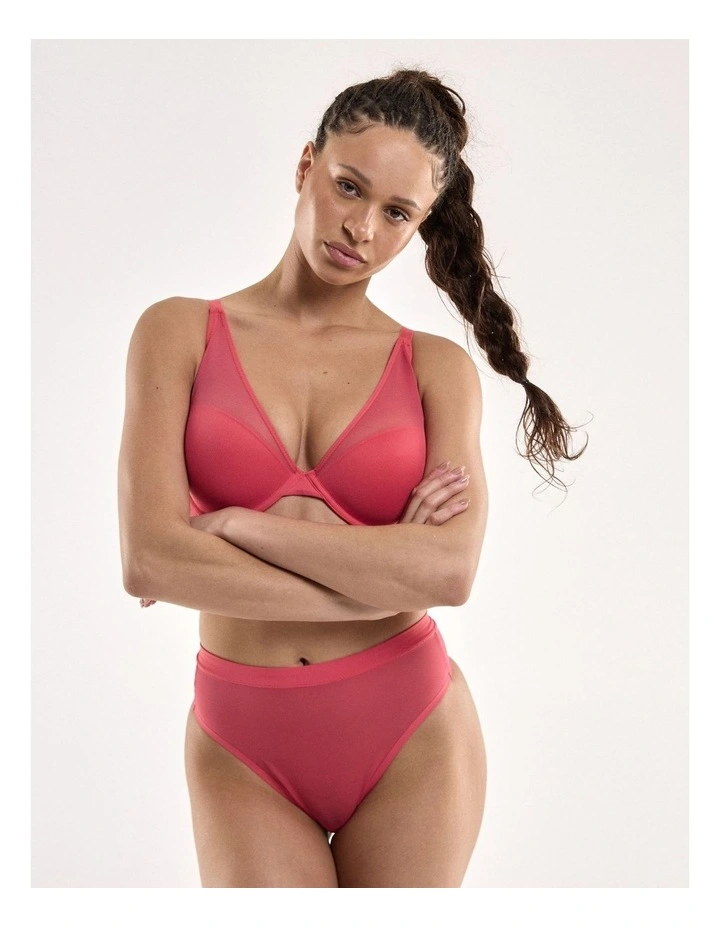 Mesh Moment Underwire Bra image 3