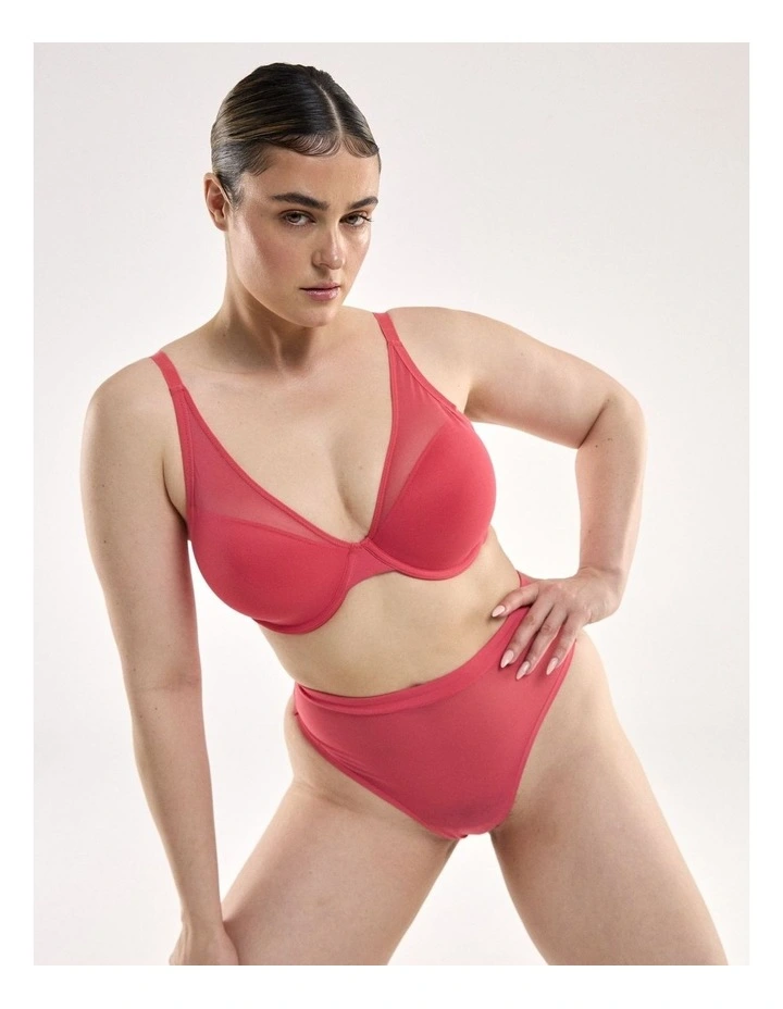Mesh Moment Underwire Bra image 5