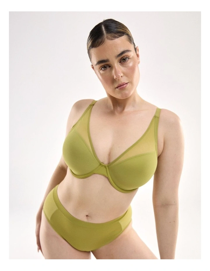 Mesh Moment Underwire Bra image 3