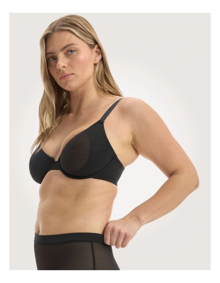 Mesh Underwire Bra image 1
